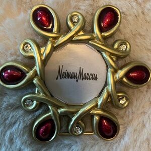 Jay Strongwater + Neiman Marcus Gold & Red Mini Frame